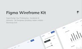 Figma Wireframe Kit — 300 Components